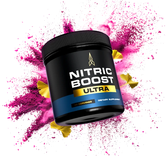 Nitric Boost single jar on pink powder